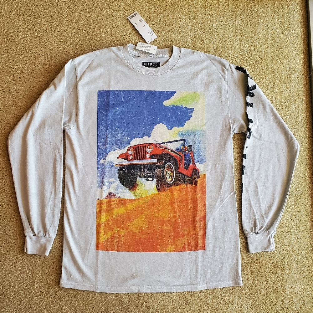NWT Jeep Spirit Longsleeve tee